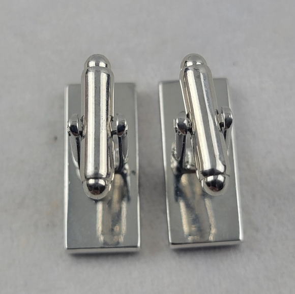 NWOT NBA Basketball gold and silvertone cufflinks 1 pair - Picture 5 of 6